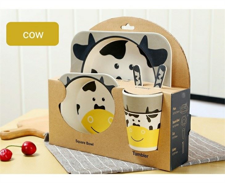 Bamboo Children Dinnerware Set Bamboo Children Dinnerware Set