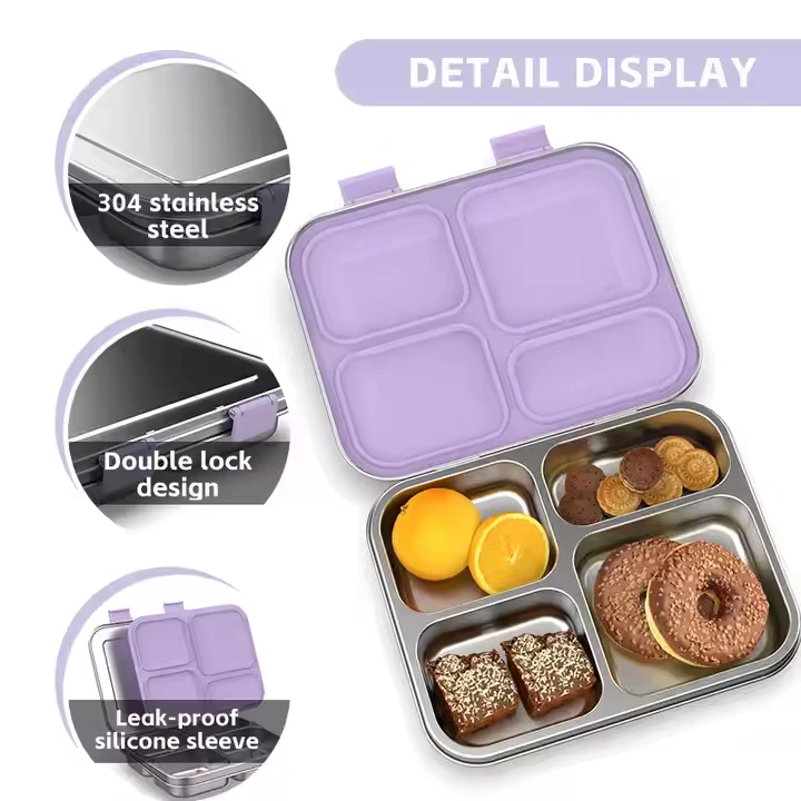 Boîte à bento de sécurité